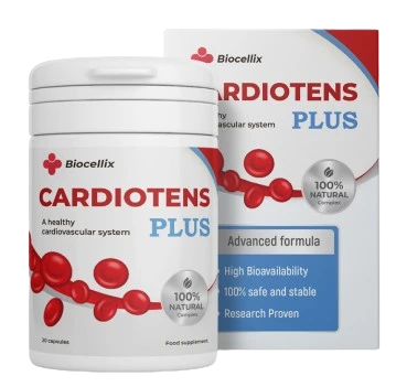 Presentación de Cardiotens Plus